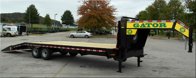 Gooseneck flat bed trailer for sale14k  Henry County, Ohio